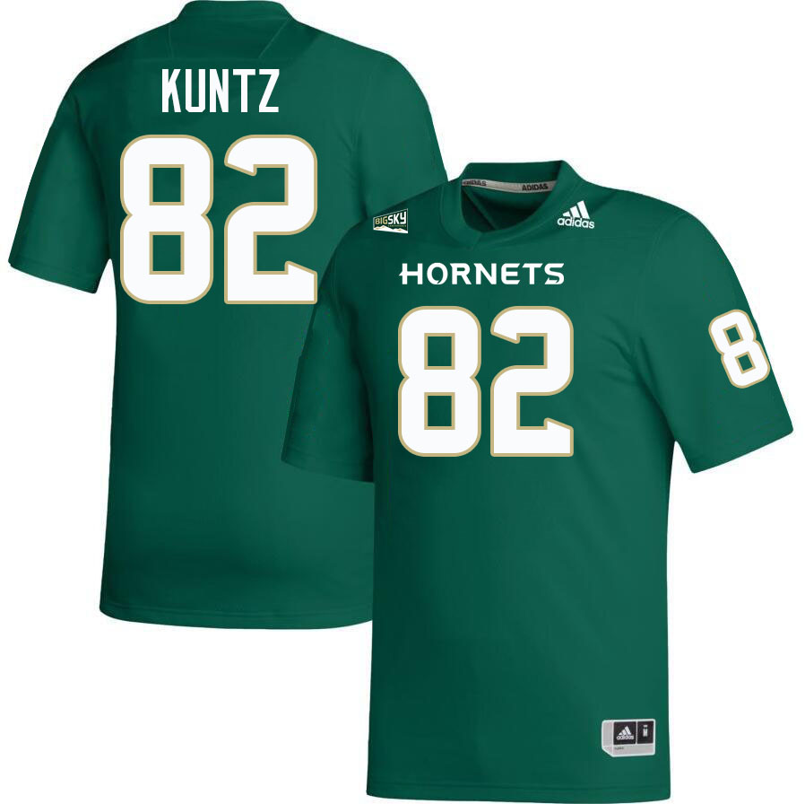 Coleman Kuntz SAC State Jersey,Sacramento State Hornets #82 Coleman Kuntz Jersey-Green